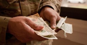 Veteran and money