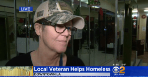Veteran in LA helps homeless