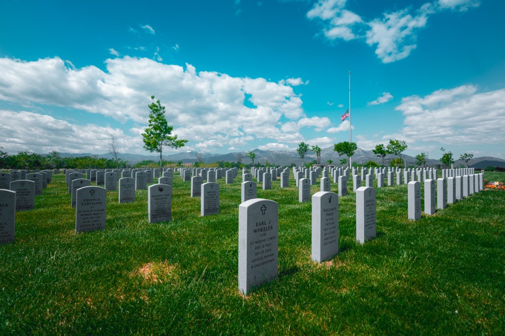 The Northern California 
Veterans Cemetery at Igo.