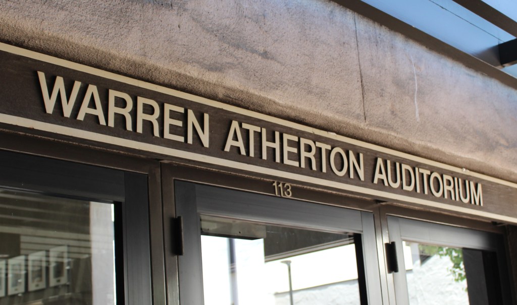 The Warren Atherton Auditorium