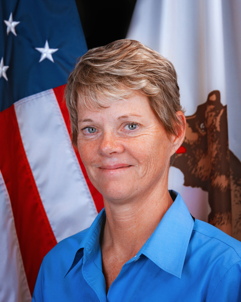 Lisa Peake, acting administrator of CalVet's Veterans Home of California-Yountville.