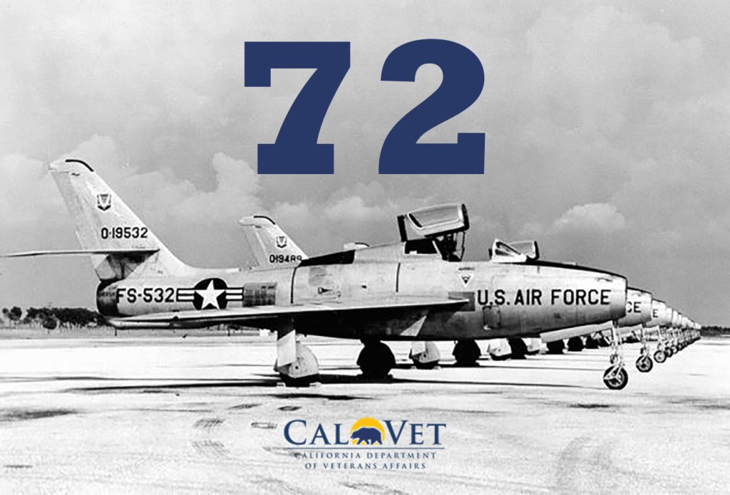 F-84 Thunderjets were among the first aircraft under the Air Force branch after it was established September 18, 1947.