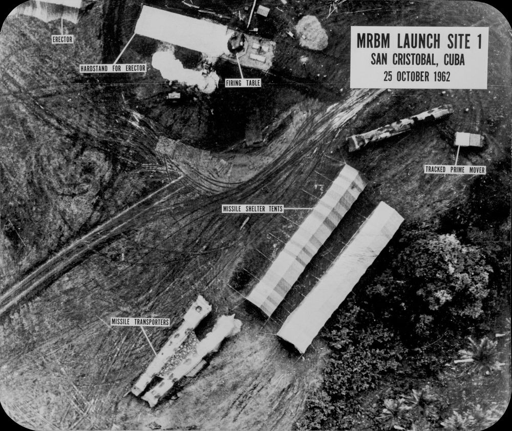Cuban launch site under construction.