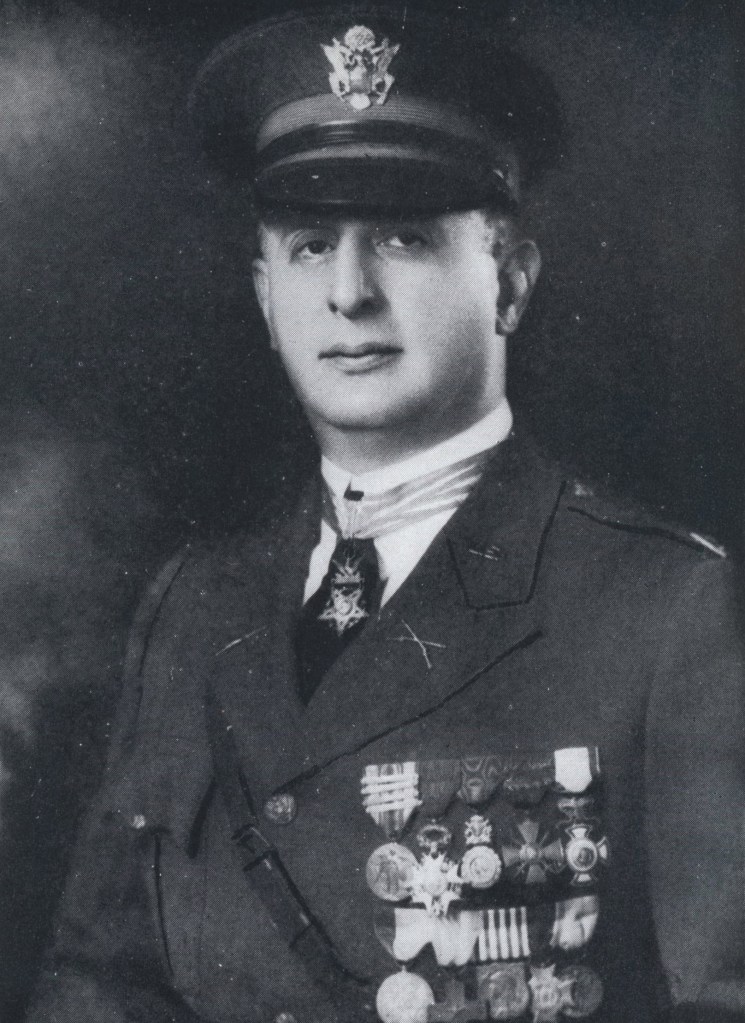 A photo of Sydney Gupertz in uniform during his service.