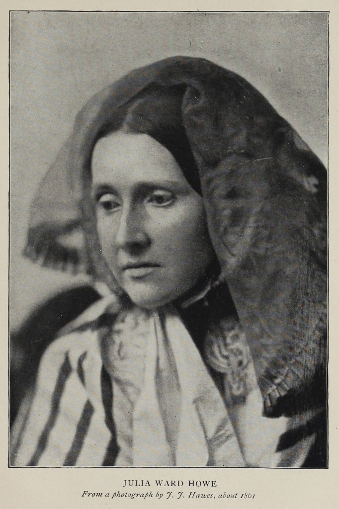 The Battle Hymn of the Republic by Julia Ward Howe. 