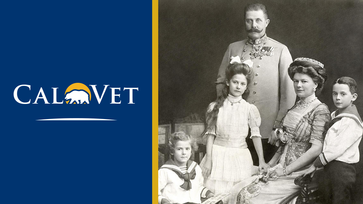 A family photo of the Archduke of Austria.