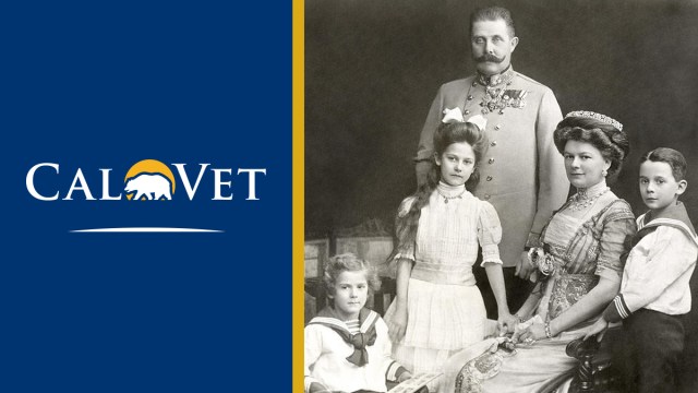 A family photo of the Archduke of Austria.