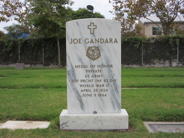 Woodlawn Cemetery Headstone for Joe Gandara