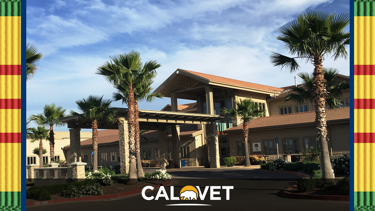 Front elevation of the VHC-Fresno campus.