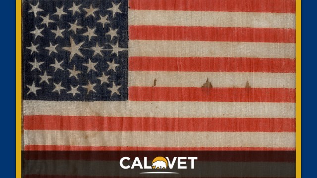 Vintage American flag