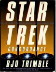 Front cover for Bjo Trimble's book “Star Trek Concordance.”